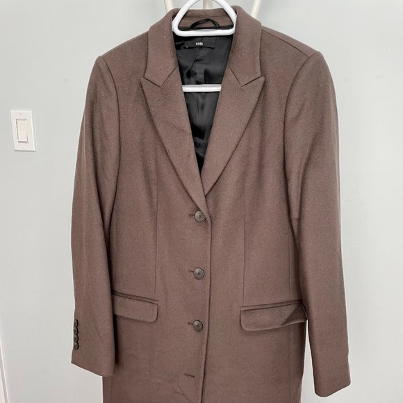 Hugo Boss - Coat - Size US 6 -  Purple - EUC - Picture 1 of 5